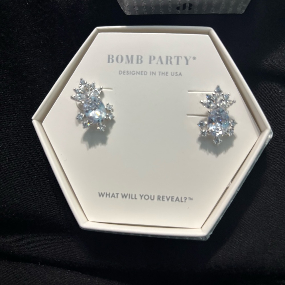 Bomb Party The Sterling Club Earrings